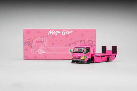 (Pre-Order) 1/64 Mega Gear MGH300TP Hino 300 Tyrannosaurus Pink #80