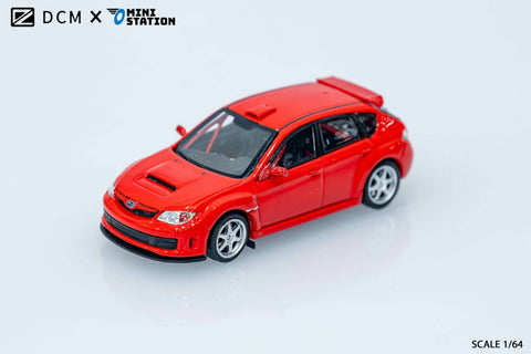 (Pre-Order) 1/64 DCM DCMSIR Subaru Impreza WRX STI Hatchback Red