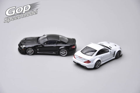 (Pre-Order) 1/64 Gop Speed Model GSMMBSL65BK Mercedes-Benz SL65 AMG Black Series Black