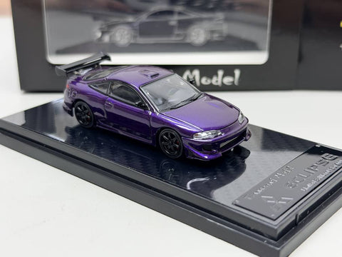 (Pre-Order) 1/64 Transcend Model TSDMCP Mitsubishi Eclipse Purple