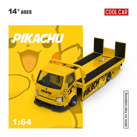 (Pre-Order) 1/64 Cool Car CC647242 Hino 300 Tow Truck Pikachu