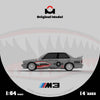 (Pre-Order) 1/64 Original Model OM647809 BMW M3 E30 Grey Shark