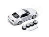 (Pre-Order) 1/64 Time Micro TM648402 Nissan Skyline GT-R R34 Smilodon White Mechanic