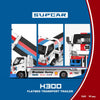 (Pre-Order) 1/64 SupCar SC647243 Hino 300 Tow Truck Brumos Racing #59