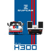 (Pre-Order) 1/64 SupCar SC647243 Hino 300 Tow Truck Brumos Racing #59