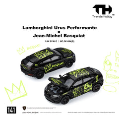(Pre-Order) 1/64 Trends Hobby 141 Lamborghini Urus Performante x Jean-Michel Basquiat Black