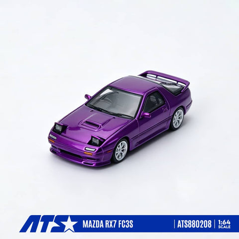 (Pre-Order) 1/64 ATS Models ATS880208 Mazda RX-7 FC3S Metallic Purple