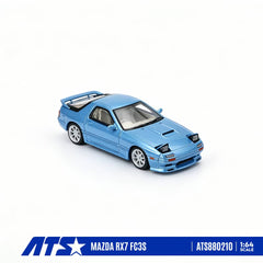 (Pre-Order) 1/64 ATS Models ATS880210 Mazda RX-7 FC3S Metallic Light Blue
