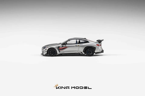 (Pre-Order) 1/64 King Model KMBM4SS DarwinPRO M4 G82 Silver Shark