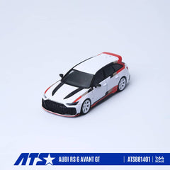 (Pre-Order) 1/64 ATS Models ATS881401 Audi RS6 Avant (C8) IMS GTO White