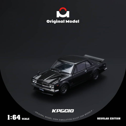 (Pre-Order) 1/64 Original Model OM800803 Nissan Skyline 2000GT-R KPGC10 Black