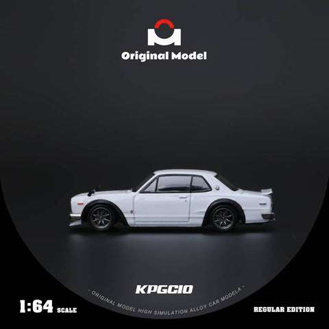 (Pre-Order) 1/64 Original Model OM800804 Nissan Skyline 2000GT-R KPGC10 White