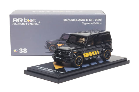 1/64 Almost Real 620804001 Mercedes-AMG G63 2020 Cigarette Edition Black