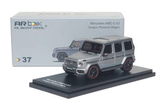 (Pre-Order) 1/64 Almost Real 620801001 Mercedes-AMG G63 Designo Platinum Magno