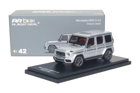 (Pre-Order) 1/64 Almost Real 620808001 Mercedes-AMG G63 Iridium Silver