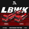 (Pre-Order) 1/64 Top Lux TL647246 Hino 300 Super Silhouette Red/ Black #5