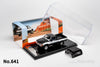 (Pre-Order) 1/64 GCD 641 Toyota Hilux SR5 Xtra Cab 1985 Black w/ White Stripes