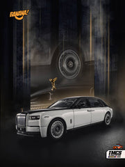 (Pre-Order) 1/64 Banana Model BMRRPBKW Rolls-Royce Phantom VIII Black/ White