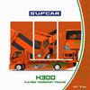 (Pre-Order) 1/64 SupCar SC647247 Hino 300 Tow Truck FNF Orange