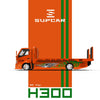 (Pre-Order) 1/64 SupCar SC647247 Hino 300 Tow Truck FNF Orange