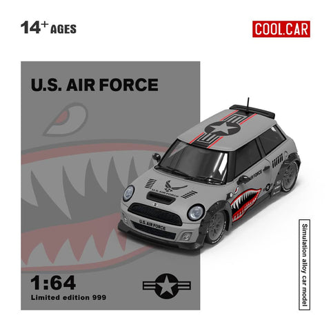 (Pre-Order) 1/64 Cool Car CC643647 Mini Cooper Grey Shark
