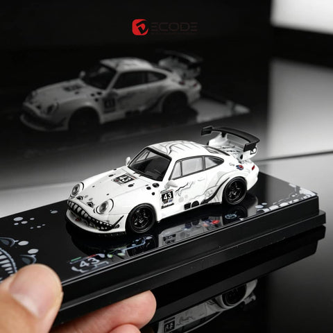 (Pre-Order) 1/64 Decode DP993TW RWB 993 Tyrannosaurus White #43