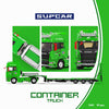 (Pre-Order) 1/64 SupCar SC647506 Scania S730 Tyrannosaurus Green