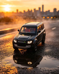 (Pre-Order) 1/64 Vehicle Model VMLRD90BK Land Rover Defender 90 Black