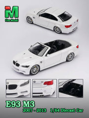 (Pre-Order) 1/64 Fine Model FMBE93W BMW M3 E93 Pearl White