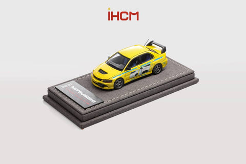 (Pre-Order) 1/64 iHCM iHCM64-001Y Mitsubishi Lancer GSR Evolution 9 Yellow