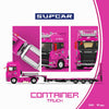 (Pre-Order) 1/64 SupCar SC647507 Scania S730 Tyrannosaurus Pink