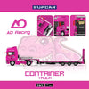 (Pre-Order) 1/64 SupCar SC647507 Scania S730 Tyrannosaurus Pink