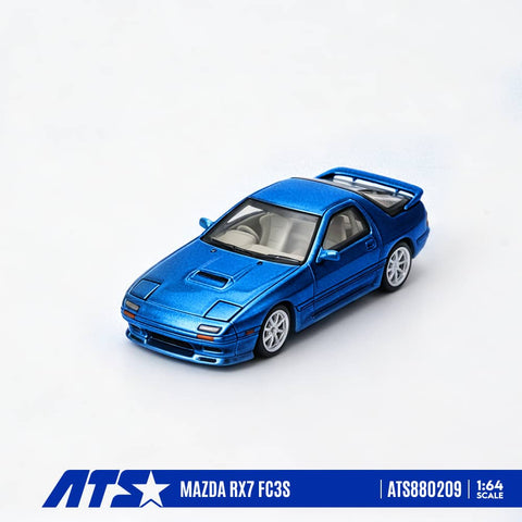(Pre-Order) 1/64 ATS Models ATS880209 Mazda RX-7 FC3S Cobalt Blue Metallic