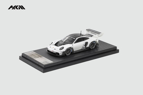 1/64 HKM HKMP992W Porsche 911 (992) GT3 R Rennsport White