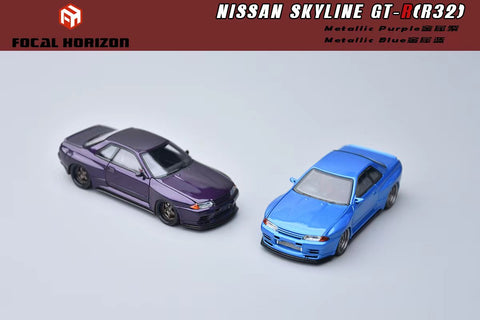 (Pre-Order) 1/64 Focal Horizon FHNSR32MBL Nissan Skyline GT-R R32 Metallic Blue