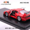 (Pre-Order) 1/64 AOC AOC-F40-005 Ferrari F40 Red