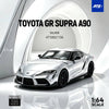 (Pre-Order) 1/64 ATS Models ATS882106 Toyota GR Supra A90 Silver