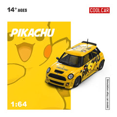(Pre-Order) 1/64 Cool Car CC643648 Mini Cooper Pikachu