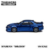 (Pre-Order) 1/64 Time Micro TM648403 Nissan Skyline GT-R R34 Smilodon Blue