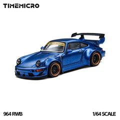 (Pre-Order) 1/64 Time Micro TM648504 RWB 964 GT Wing Blue
