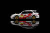 (Pre-Order) 1/64 Motorhelix M67109 Subaru Impreza Wagon WRX STi Ver 6 Cusco Silver #77
