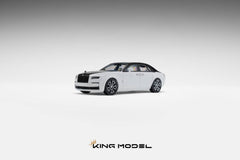(Pre-Order) 1/64 King Model KMRRGBKW Rolls-Royce Ghost Black/ White