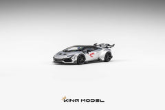 (Pre-Order) 1/64 King Model KMLHS DarwinPRO Huracan The Lilith Gloss Silver