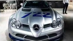 (Pre-Order) 1/64 YS Model YSMBSLSMS Mercedes-Benz SLS McLaren Silver #722