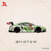 (Pre-Order) 1/64 Top Lux TL64005 Porsche 911 GT3 R Graffiti Green Dinosaur #77