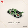 (Pre-Order) 1/64 Top Lux TL64005 Porsche 911 GT3 R Graffiti Green Dinosaur #77