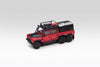 (Pre-Order) 1/64 Shadow Pro 727 Land Rover Defender 110 Pick Up 6x6 Modified Wine Red