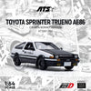 (Pre-Order) 1/64 ATS Models ATS881702 Toyota Sprinter Trueno AE86 Initial D w/ Carbon Bonnet