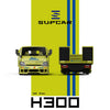 (Pre-Order) 1/64 SupCar SC647251 Hino 300 Tow Truck FNF Green