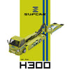 (Pre-Order) 1/64 SupCar SC647251 Hino 300 Tow Truck FNF Green